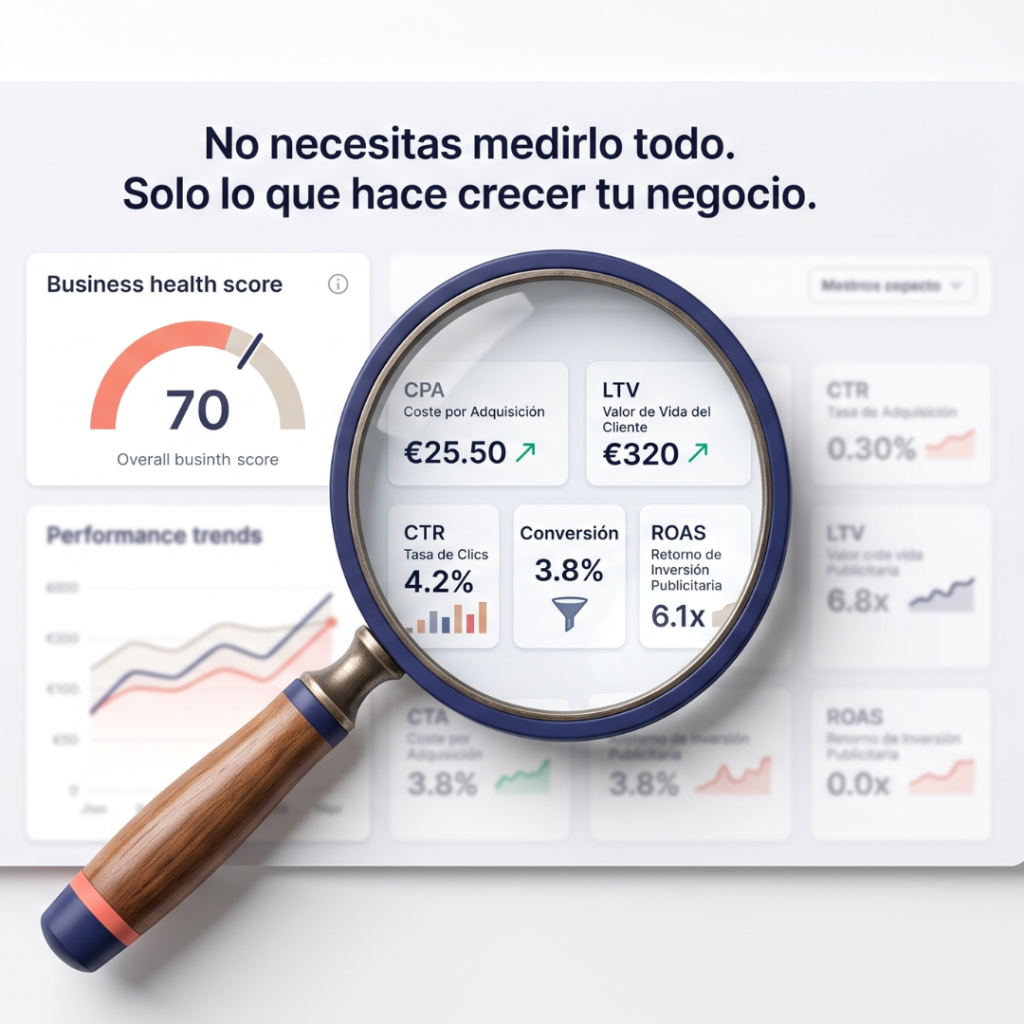 Métricas de marketing digital: cuáles importan de verdad
