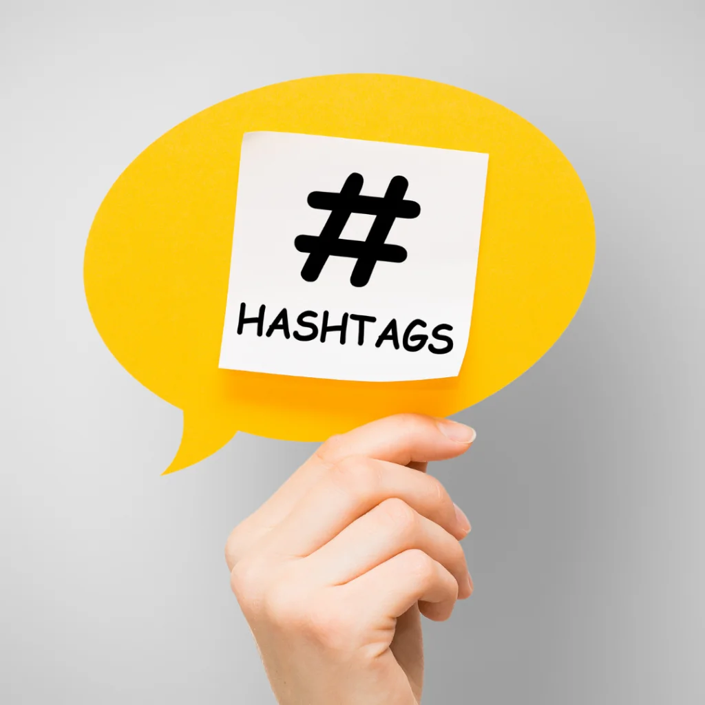 uso de los hashtags